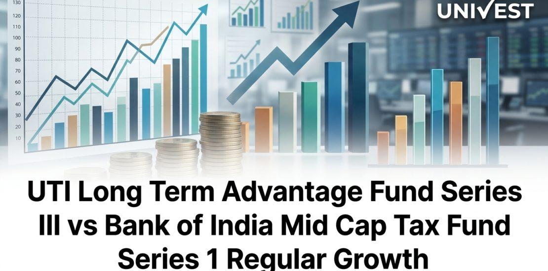 UTI Long Term Advantage Fund Series III vs Bank of India Mid Cap Tax Fund Series 1 Regular Growth: