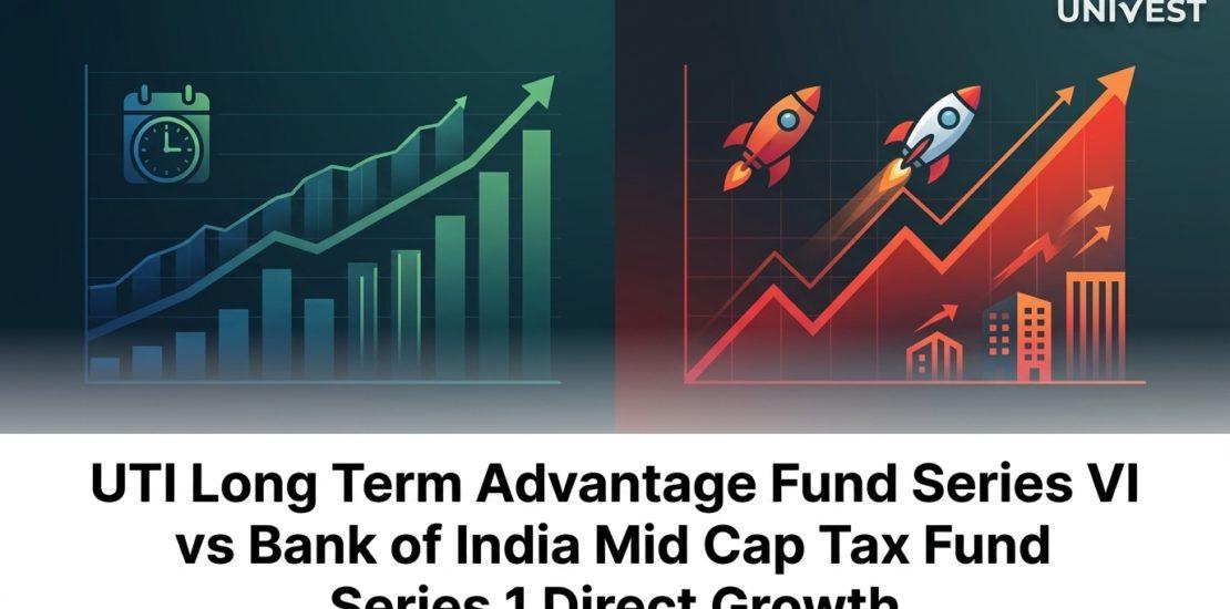 UTI Long Term Advantage Fund Series VI vs Bank of India Mid Cap Tax Fund Series 1 Direct Growth: