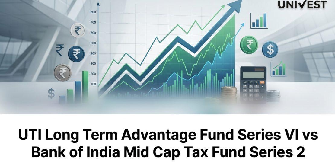 UTI Long Term Advantage Fund Series VI vs Bank of India Mid Cap Tax Fund Series 2 Direct Growth