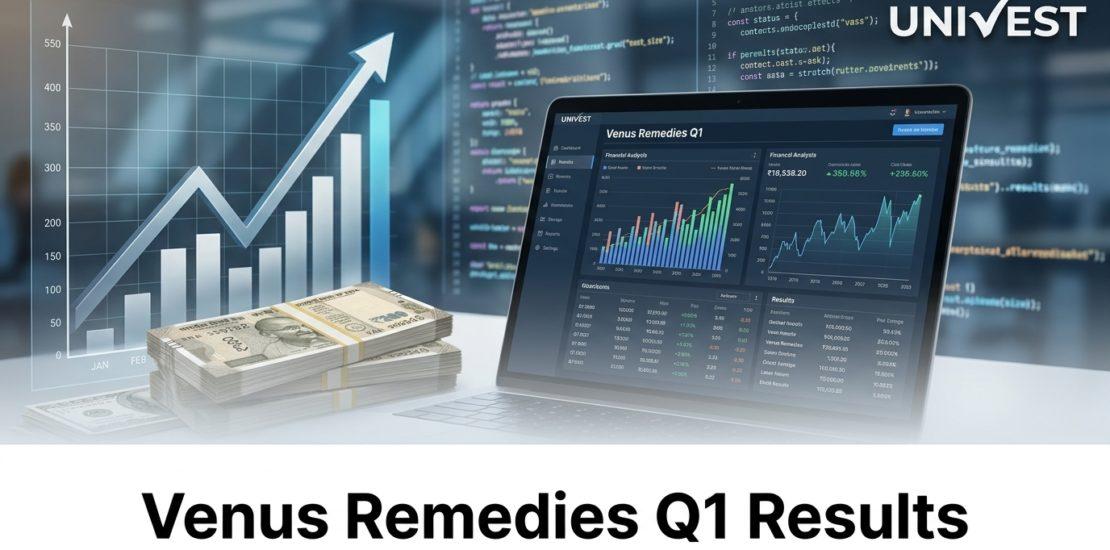 Venus Remedies Q1 Results FY27