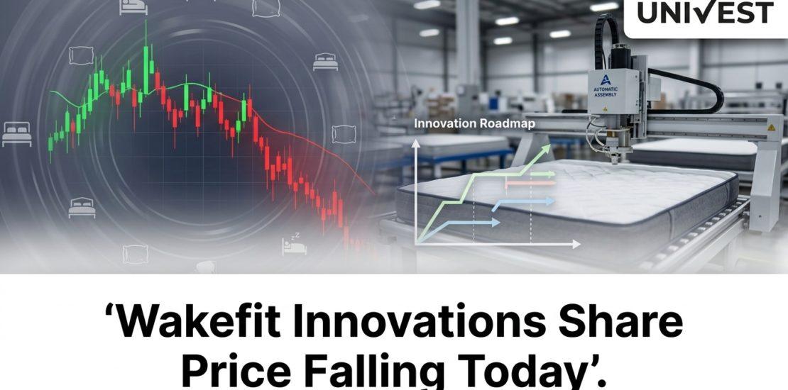 Wakefit Innovations Share Price Falling Today