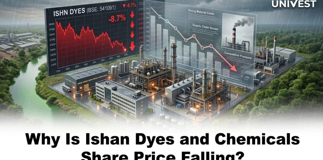 Why Is Ishan Dyes and Chemicals Share Price Falling