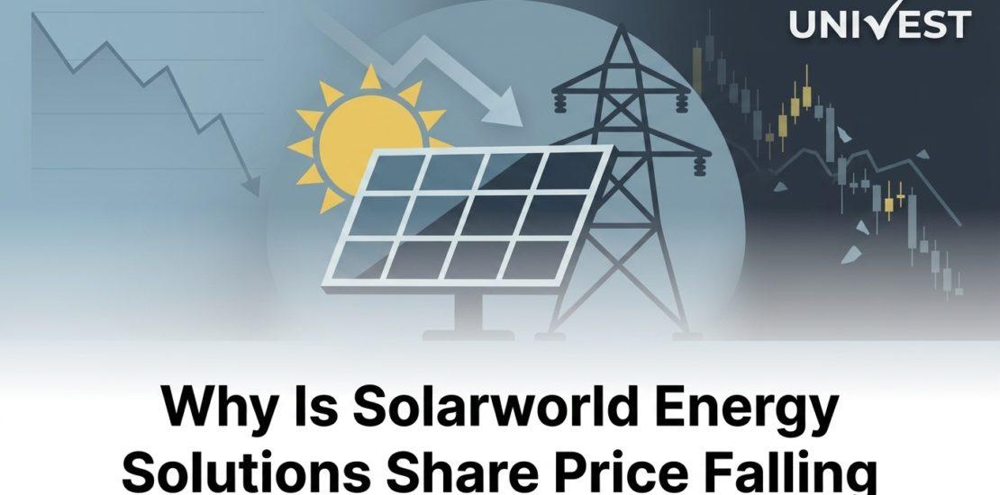 Why Is Solarworld Energy Solutions Share Price Falling