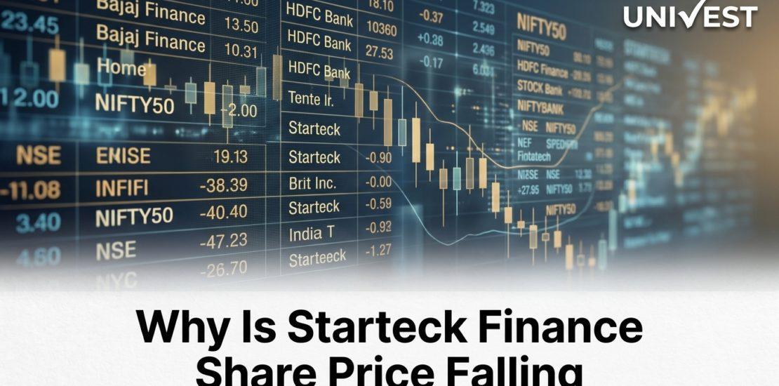 Why Is Starteck Finance Share Price Falling
