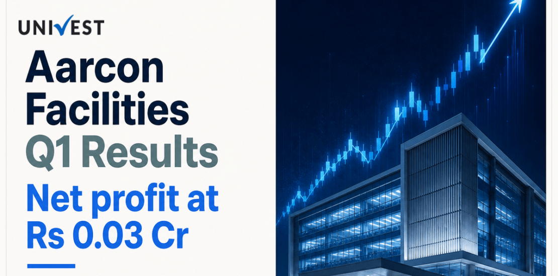 Aarcon Facilities Q1 Results FY27: Net Profit at Rs 0.03 Cr for June 2026 Quarter