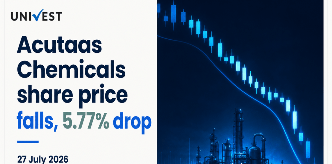 Acutaas Chemicals Share Price Falls 5.77% After Q1 FY27 Results