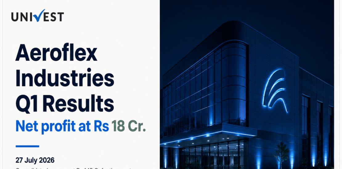 Aeroflex Industries Q1 Results FY27: Net Profit at Rs 18 Cr for June 2026 Quarter
