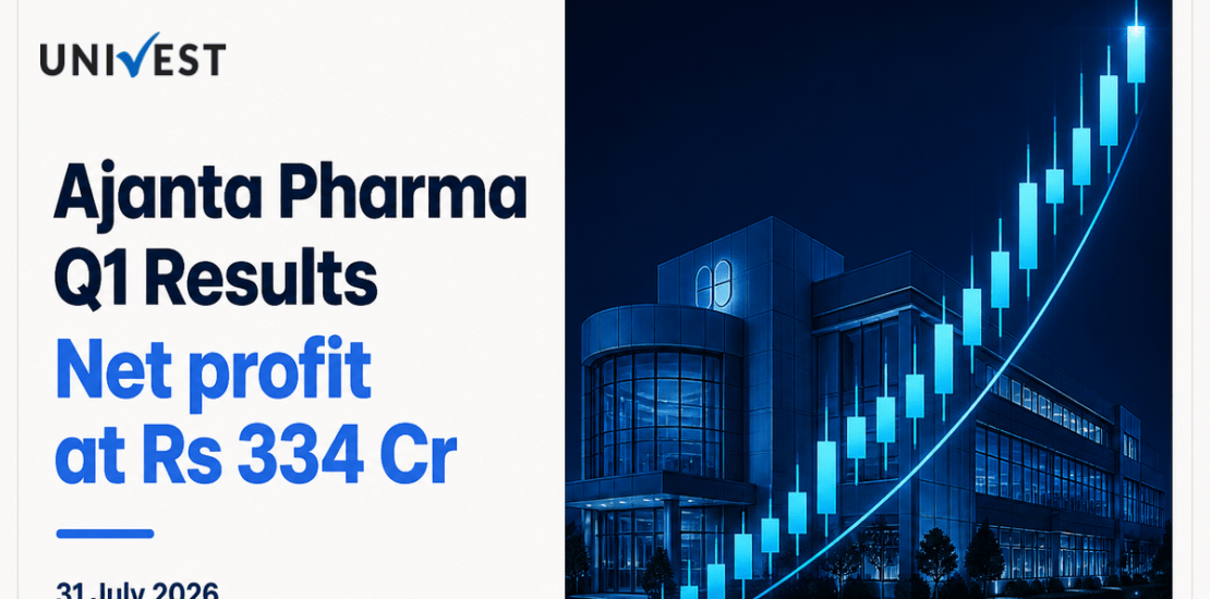 Ajanta Pharma Q1 Results FY27: Net Profit at Rs 334 Cr for June 2026 Quarter