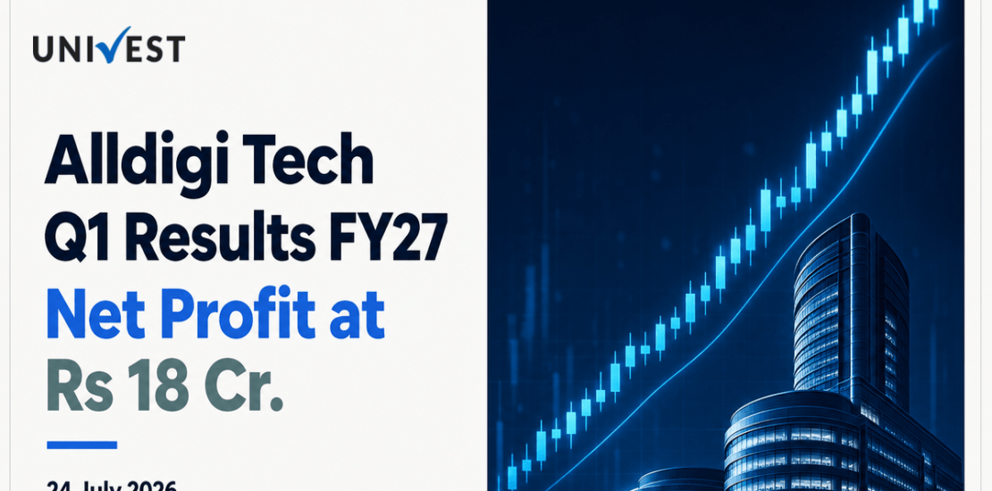 Alldigi Tech Q1 Results FY27: Net Profit at Rs 18 Cr for June 2026 Quarter
