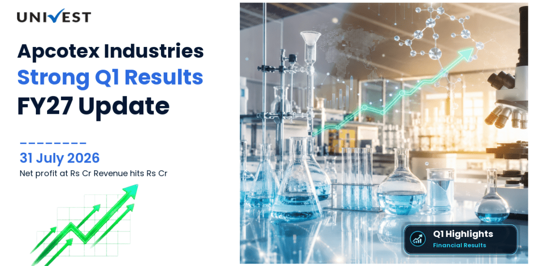 Apcotex Industries Q1 Results FY27: Net Profit at Rs 78 Cr for June 2026 Quarter