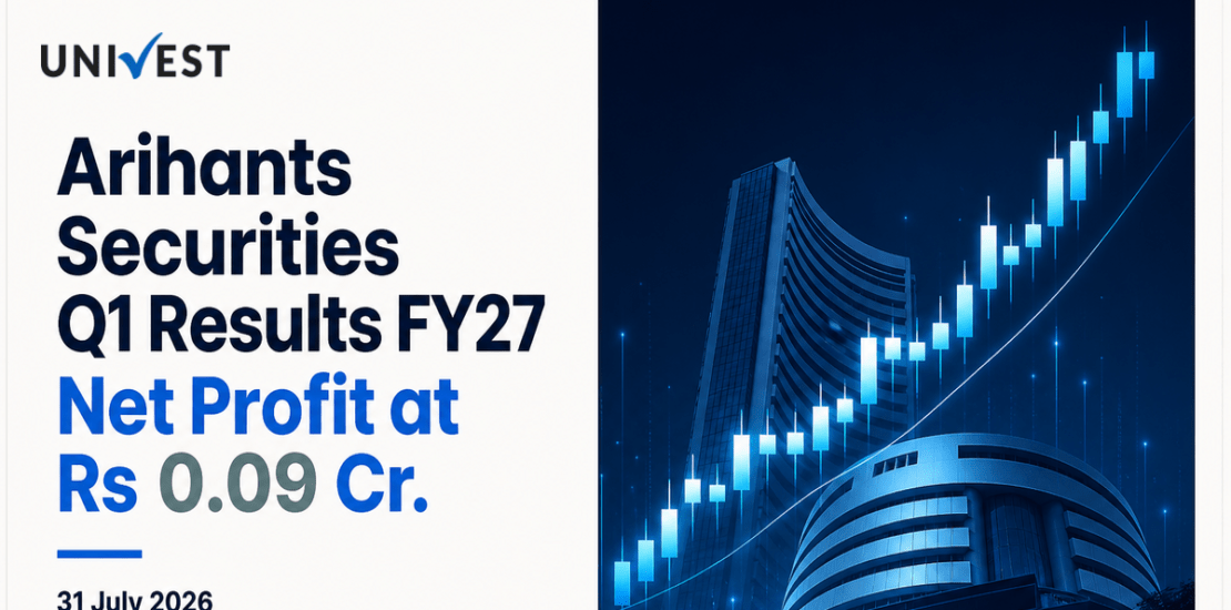 Arihants Securities Q1 Results FY27: Net Profit at Rs 0.09 Cr for June 2026 Quarter
