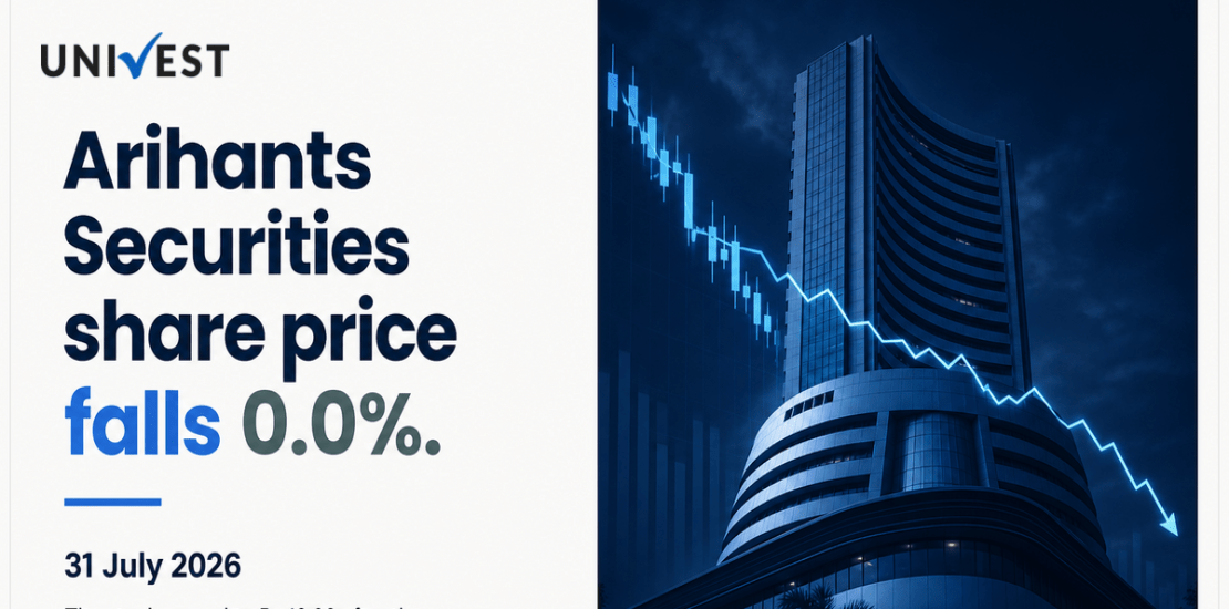 Arihants Securities Share Price Falls 0.0% After Q1 Results
