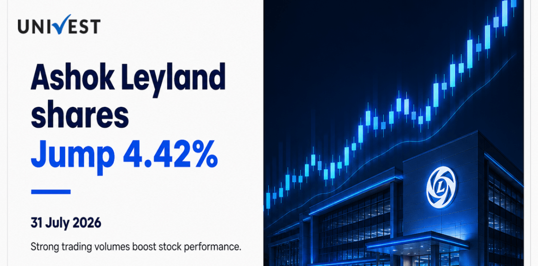 Ashok Leyland Share Price Jumps 4.42% on Strong Trading Volumes