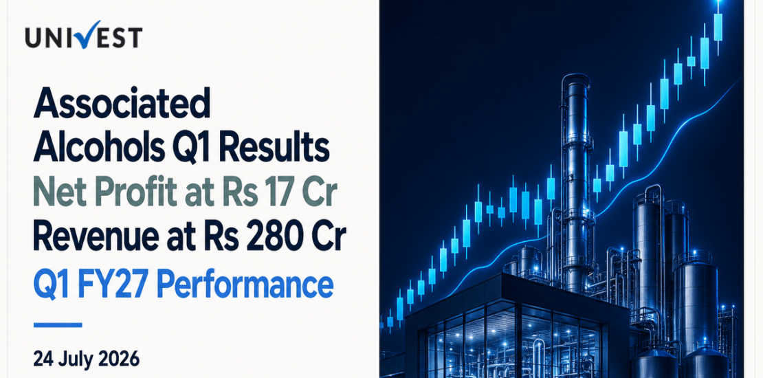 Associated Alcohols Q1 Results FY27: Net Profit at Rs 17 Cr for June 2026 Quarter
