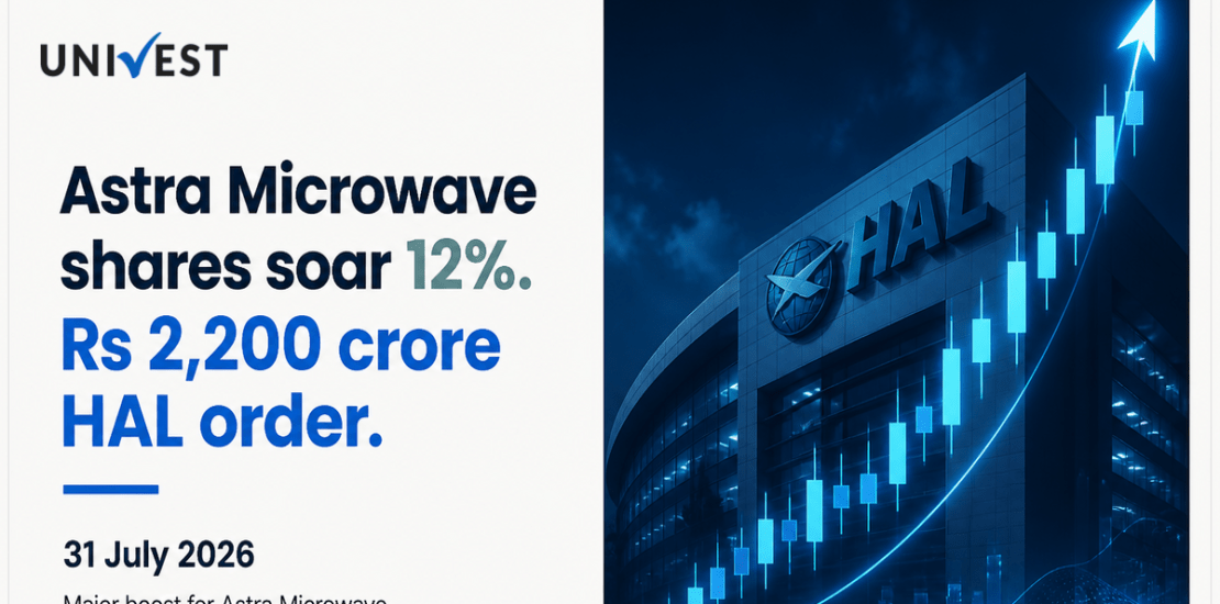 Astra Microwave Shares Jump 12% on Rs 2,200 Crore HAL Order