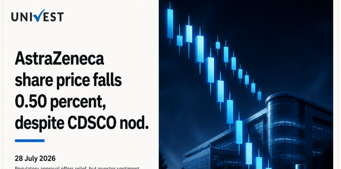AstraZeneca Pharma Share Price Falls 0.50 Percent Despite CDSCO Nod for Trastuzumab Deruxtecan Import