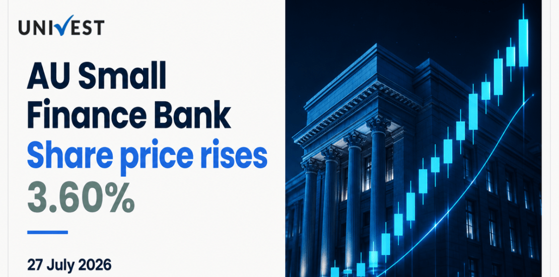 AU Small Finance Bank Share Price Rises 3.60% After Q1 FY27 Results