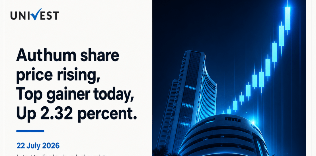 Authum Investment and Infrastructure Share Price Rising 2.32 Percent Today, Among Today's Top Gainers
