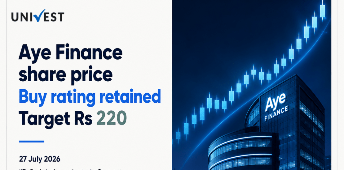 Aye Finance Share Price Falls Despite IIFL Capital Retaining Buy With Rs 220 Target