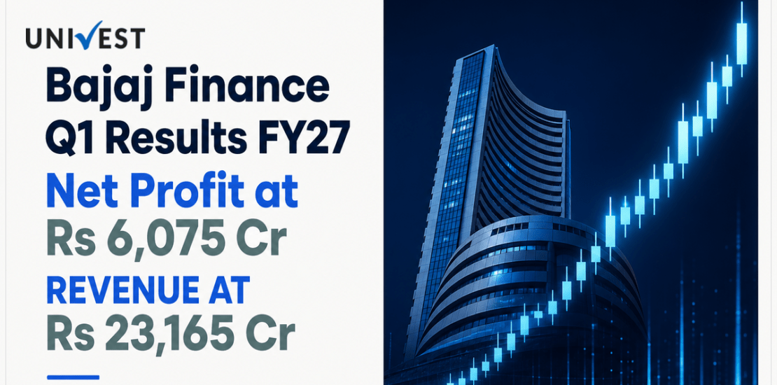 Bajaj Finance Q1 Results FY27: Net Profit at Rs 6,075 Cr for June 2026 Quarter