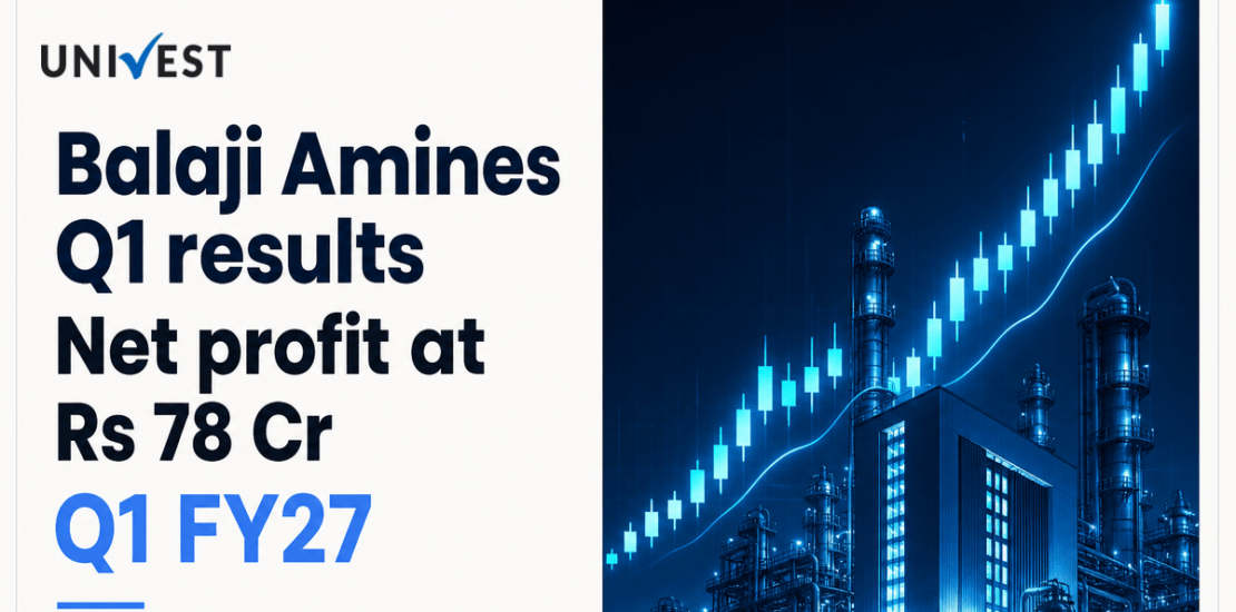 Balaji Amines Q1 Results FY27: Net Profit at Rs 78 Cr for June 2026 Quarter