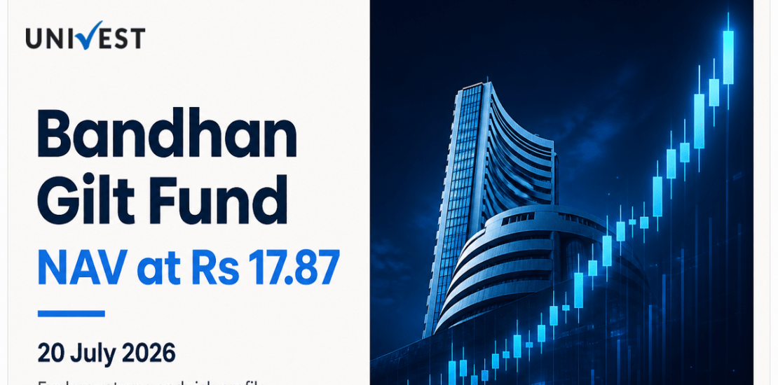 Bandhan Gilt Fund 10 Year Constant Duration Direct Plan NAV Returns July 2026