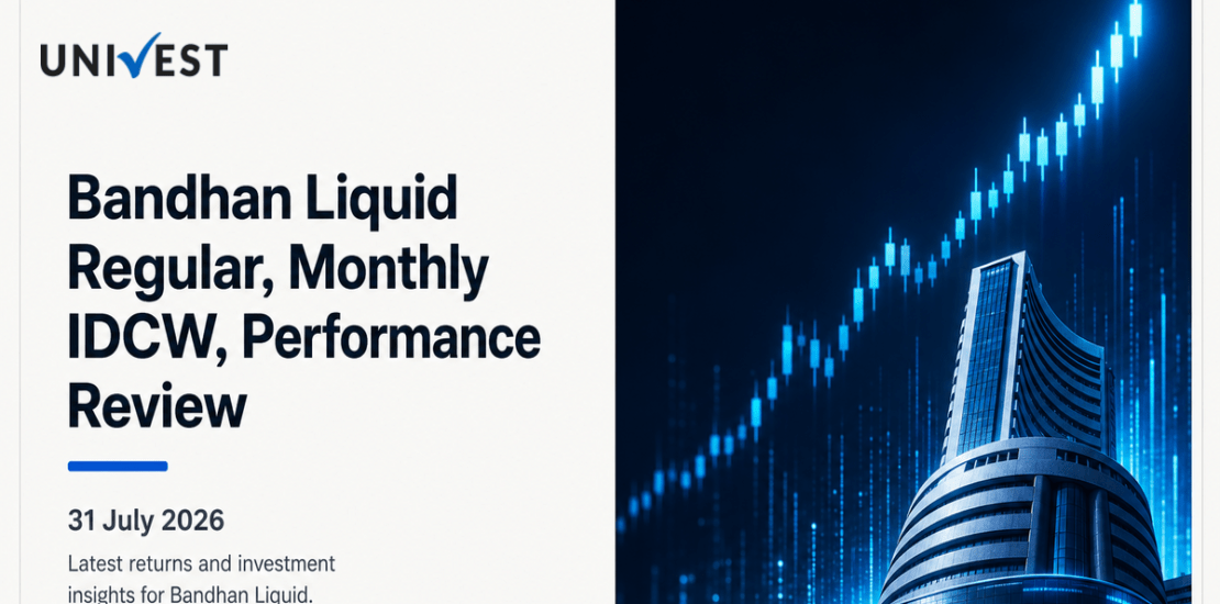 Bandhan Liquid Regular Monthly IDCW: NAV Today, Performance Review and Should You Invest?