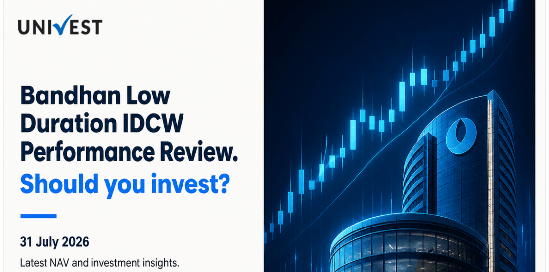 Bandhan Low Duration Regular Monthly IDCW: NAV Today, Performance Review and Should You Invest?
