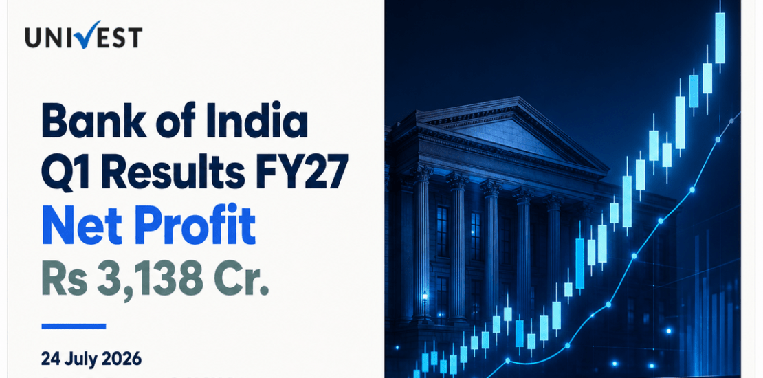 Bank of India Q1 Results FY27: Net Profit at Rs 3,138 Cr for June 2026 Quarter