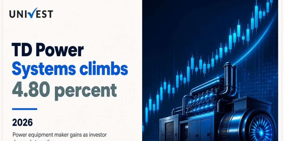 TD Power Systems Share Price Rising 4.80 Percent on 10 July 2026