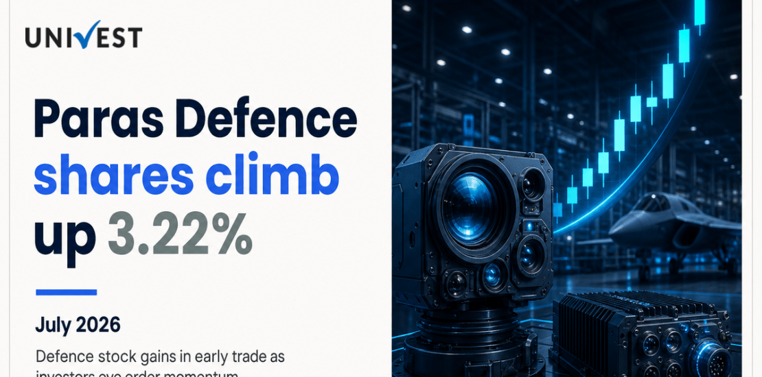 Paras Defence Share Price Rising 3.22 Percent on 10 July 2026
