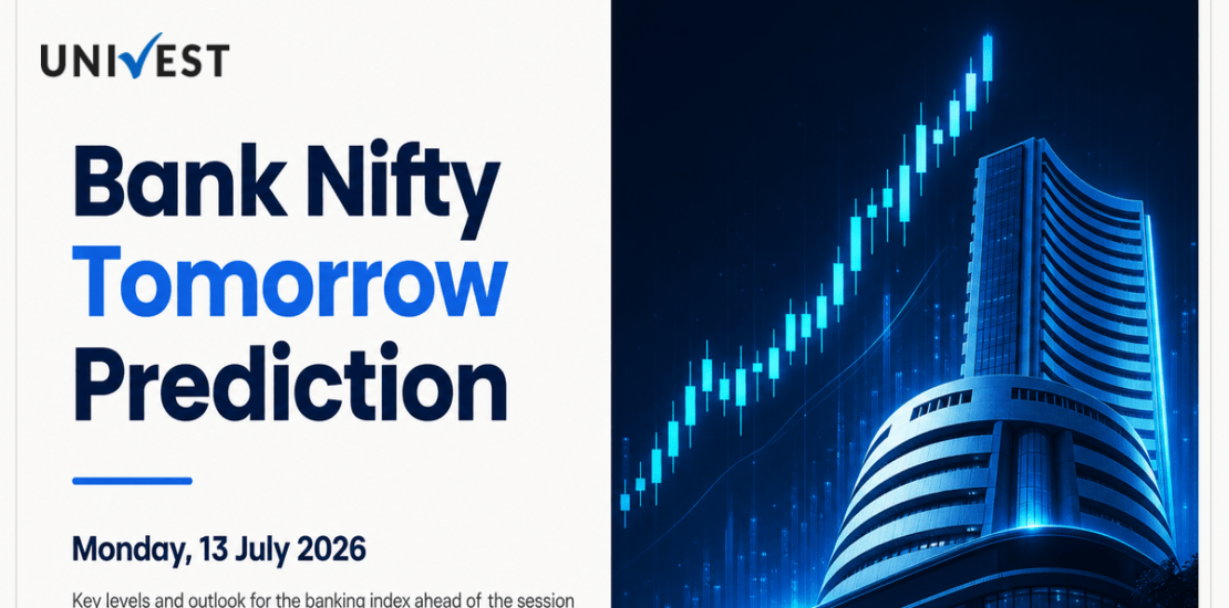 Bank Nifty Prediction for Tomorrow, Monday 13 July 2026