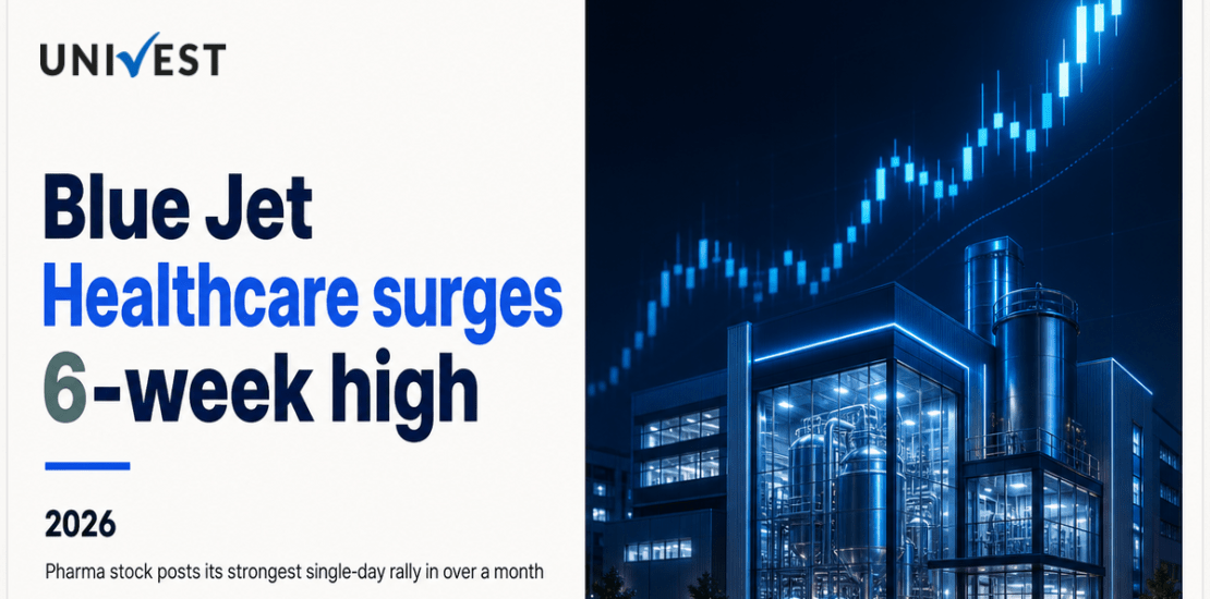 Blue Jet Healthcare Share Price Gains Most in 6 Weeks