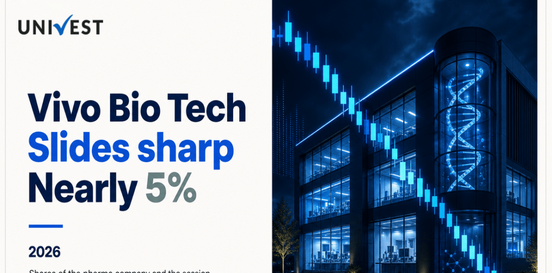 Vivo Bio Tech Share Price Falls Nearly 5 Percent