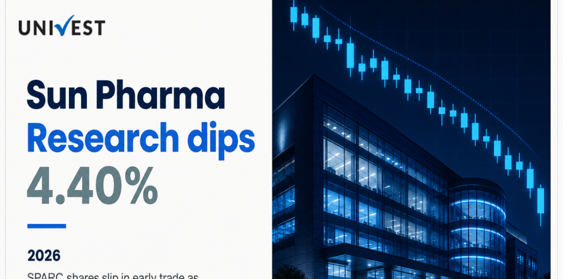 Sun Pharma Advanced Research Company Share Price Falls 4.40 Percent
