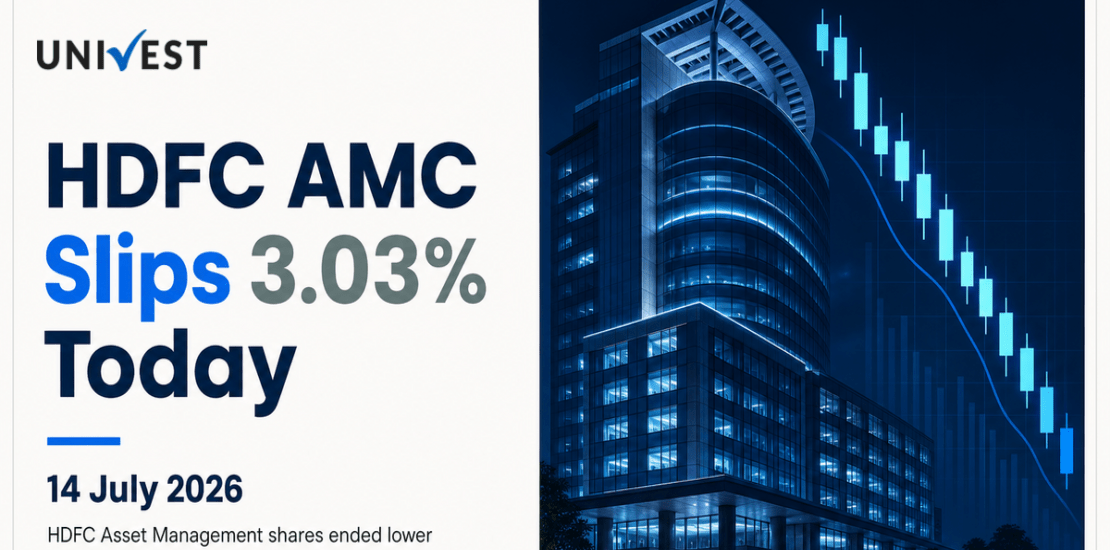 HDFC AMC Share Price Falls 3.03 Percent