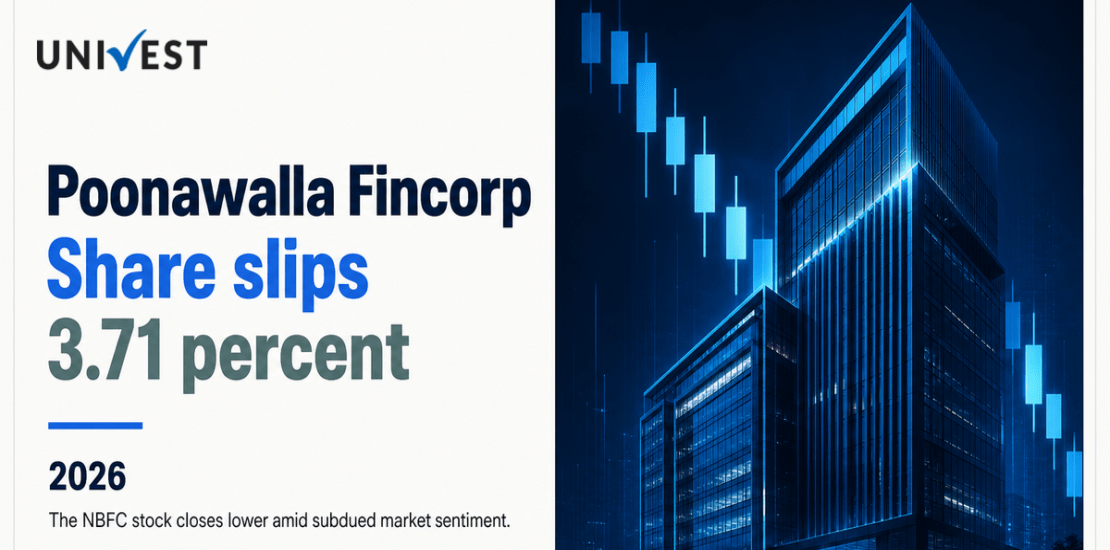 Poonawalla Fincorp Share Price Falls 3.71 Percent