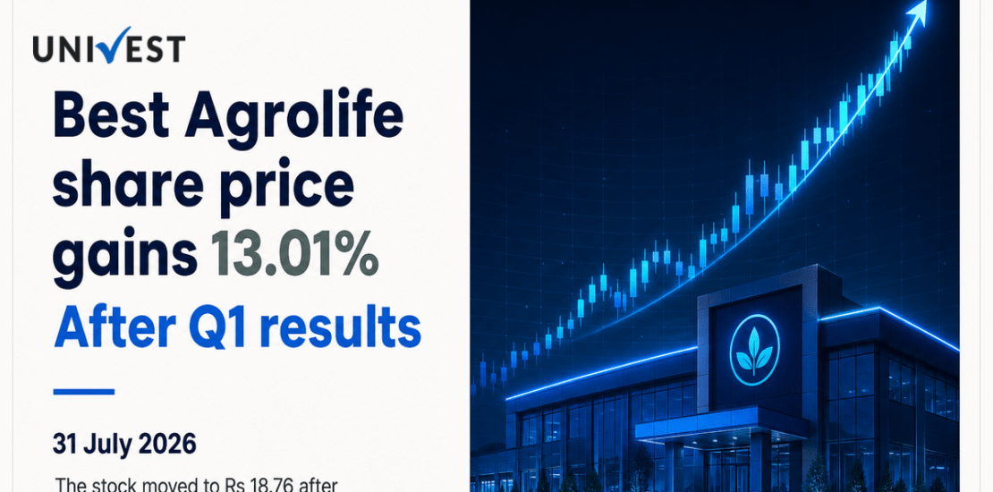 Best Agrolife Share Price Gains 13.01% After Q1 Results