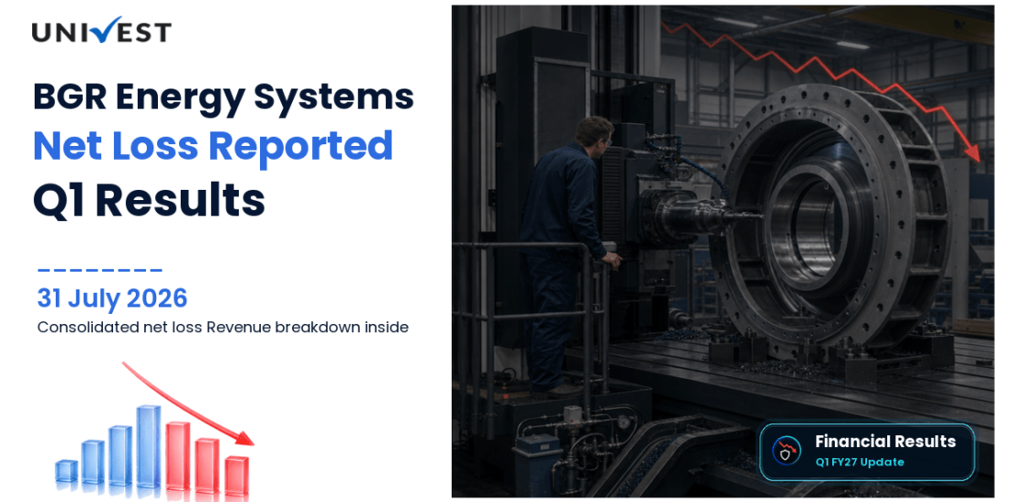 BGR Energy Systems Q1 Results FY27: Net Loss at Rs 223 Cr for June 2026 Quarter