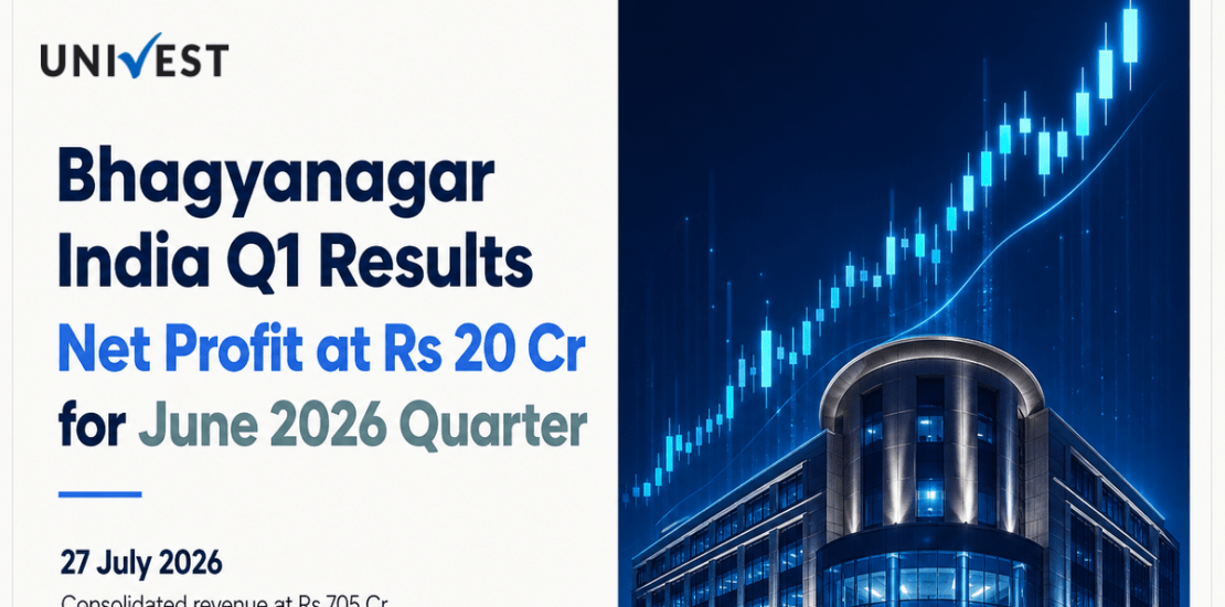 Bhagyanagar India Q1 Results FY27: Net Profit at Rs 20 Cr for June 2026 Quarter