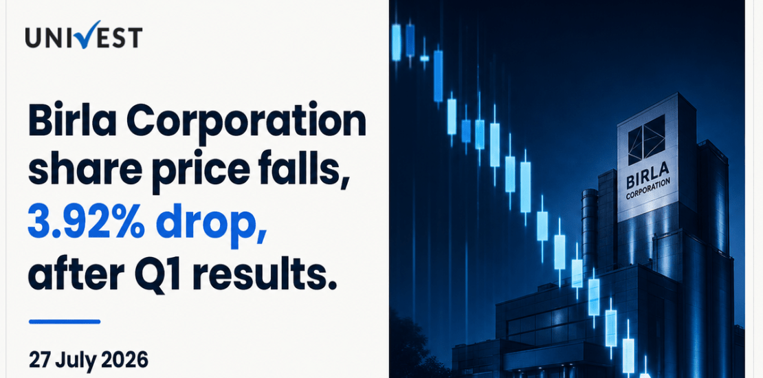 Birla Corporation Share Price Falls 3.92% After Q1 FY27 Results