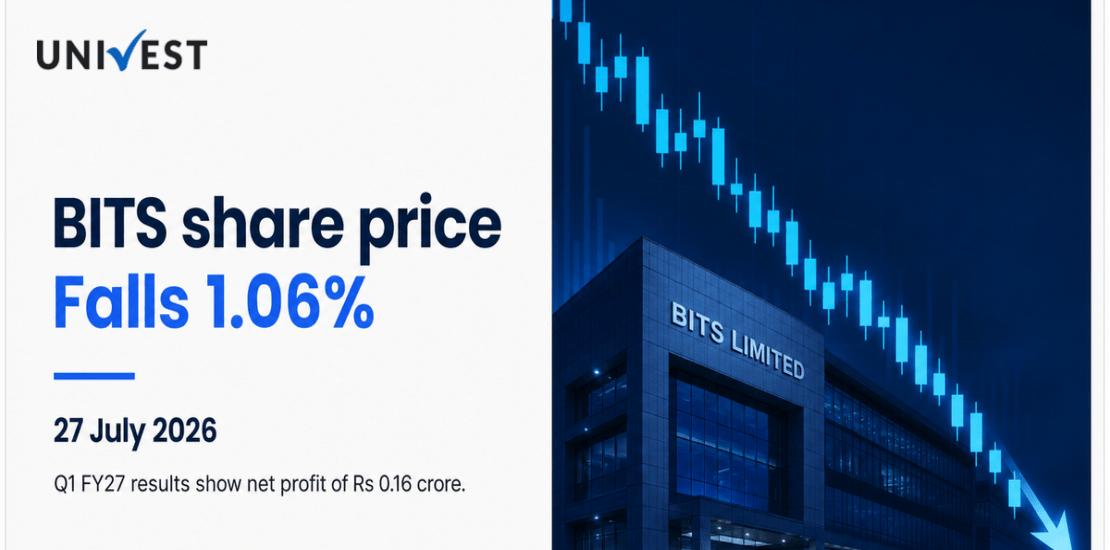 BITS Share Price Falls 1.06% After Q1 FY27 Results