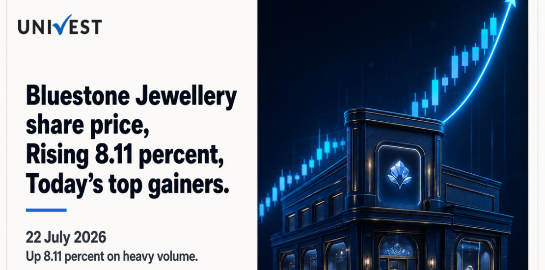Bluestone Jewellery Share Price Rising 8.11 Percent Today, Among Today's Top Gainers