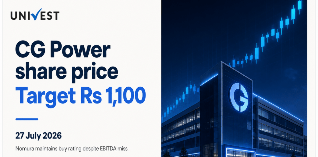 CG Power Share Price in Focus as Nomura Retains Buy With Rs 1,100 Target Despite EBITDA Miss