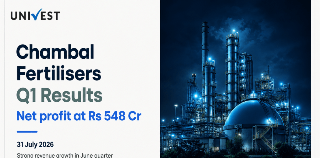 Chambal Fertilisers Q1 Results FY27: Net Profit at Rs 548 Cr for June 2026 Quarter