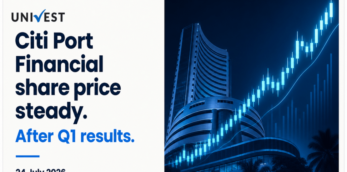 Citi Port Financial Share Price Steady After Q1 Results, Trades Near Rs 34.96