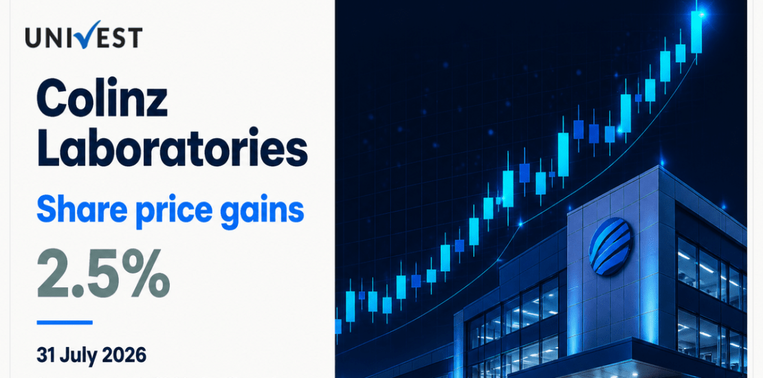 Colinz Laboratories Share Price Gains 2.5% After Q1 Results