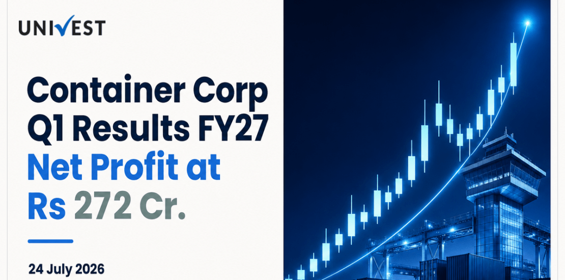 Container Corp Q1 Results FY27: Net Profit at Rs 272 Cr for June 2026 Quarter