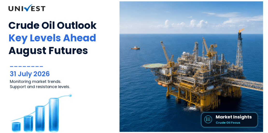 Crude Oil Prediction for Monday, 3 August 2026: MCX Crude Oil August futures Levels to Watch