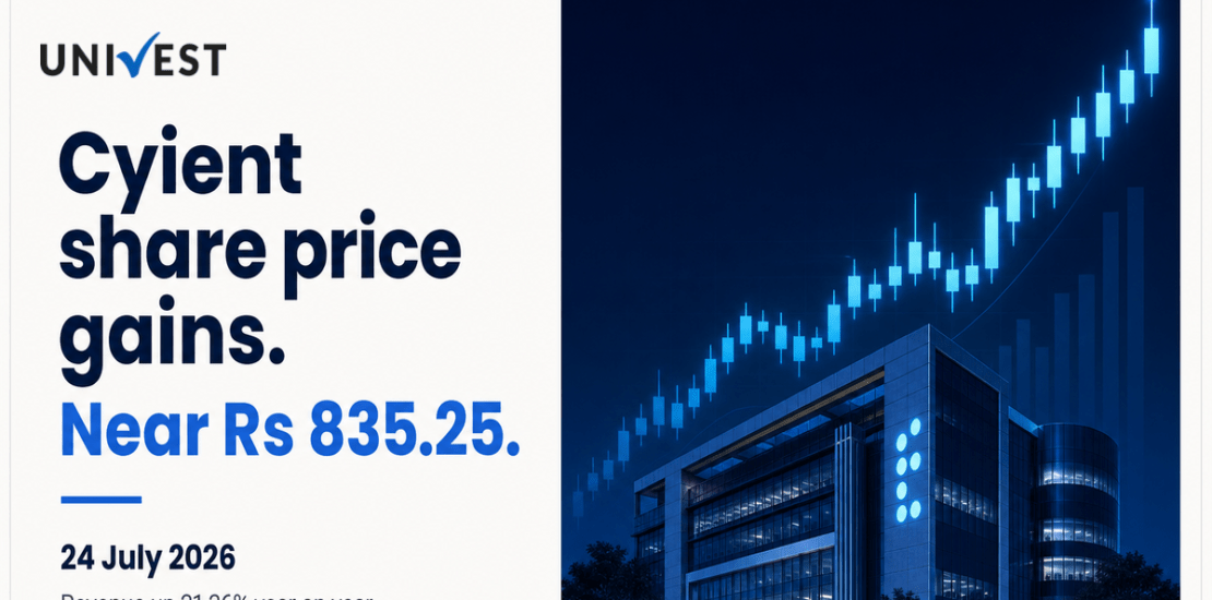 Cyient Share Price Gains After Q1 Results, Trades Near Rs 835.25